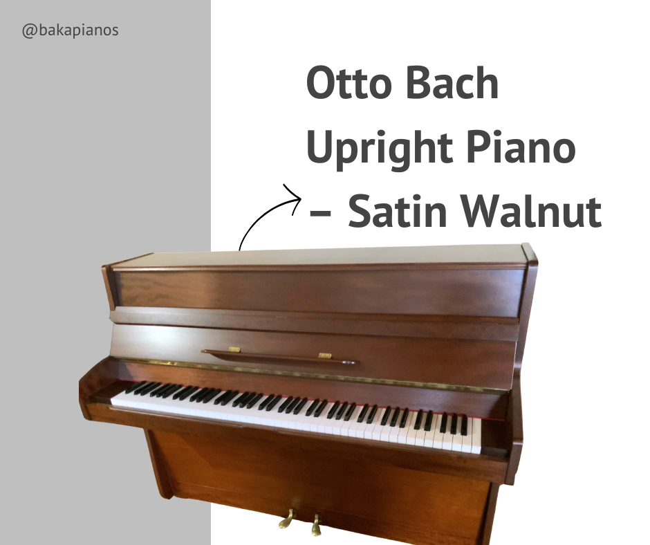 Otto Bach Upright Piano